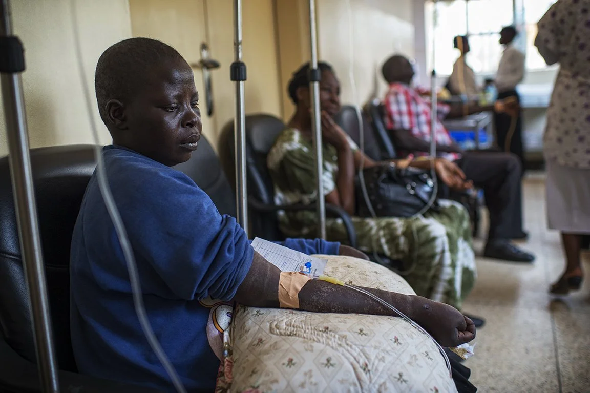 Cancer and HIV/Aids rates in Uganda